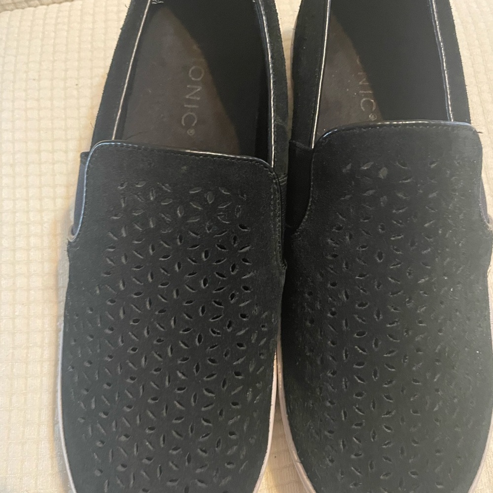 Vionic Black Women's Slip-On Sneakers